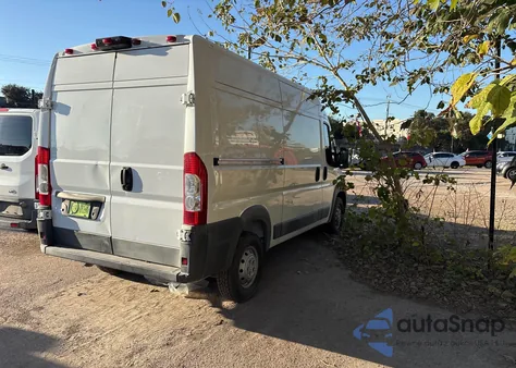 2018 Ram Promaster 2500 2500 High z USA, uszkodzony, nr VIN 3C6TRVCGXJE112569